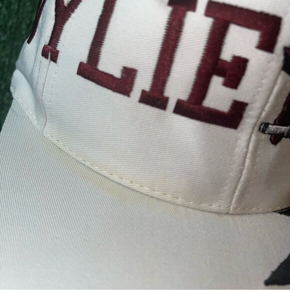 Vintage 90s Shark Tooth Wylie Pirates Adjustable Hat Cap - Picture 3 of 9